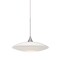 Besa Lighting Spazio Cord Pendant, Opal Glossy, Satin Nickel Finish, 1x3W LED 1XT-629406-LED-SN - alternate 1
